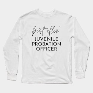 Juvenile Probation Officer Gift Idea For Him Or Her, Thank You Present Long Sleeve T-Shirt